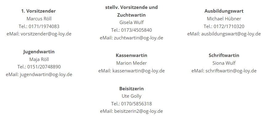 unser Vorstand 2025